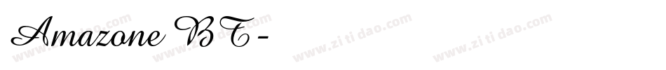 Amazone BT字体转换
